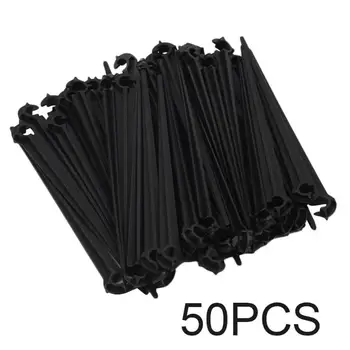 

50pc Hook Fixed Stems Support Holder for 4/7 Drip Irrigation Water Hose Irrigation Water Hose Drop Watering Kits Garden Supplies