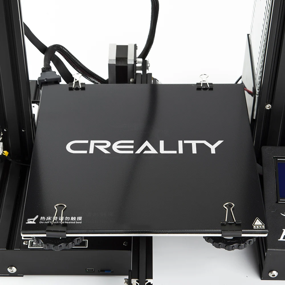 Creality 3D CR 10/CR 10S Ultrabase стеклянная пластина самоклеящаяся поверхность 310*310 мм