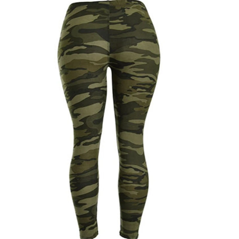 Women Camo Pants women Hip Push Up Leggings Fitness Workout Stretch Gym