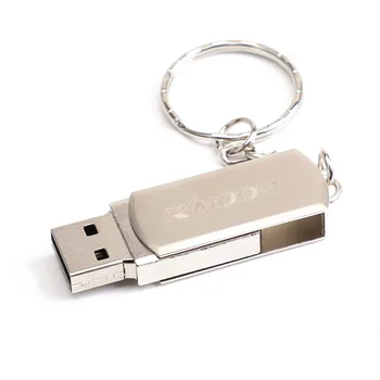 

CW10060 USB Flash Drive 128GB Metal with Key Ring Mini Portable Flash Memory U Disk Pen Drive USB2.0 for PC Laptop Computer