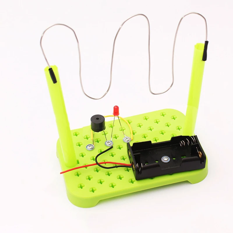 

1 set Circuit Electronics Kit Kids Children Science Educational Toy DIY circuit model Discovery toys Random Color