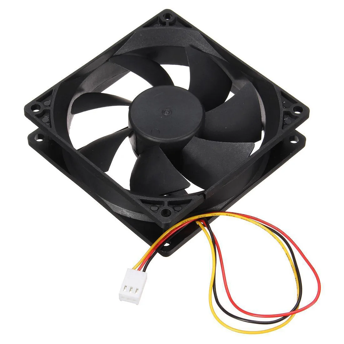 

PPYY NEW -3 Pin 90mm 25mm Cooler Fan Heatsink Cooling Radiator For Computer PC CPU 12V