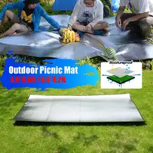 150x200/200x250 см складной спальный матрас коврик для улицы, для кемпинга коврик для пикника влагостойкий коврик алюминиевая пленка коврик для палатки
