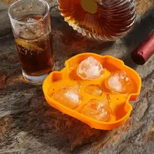 3D Тыква Форма для льда Бар льда кубик лоток производитель шоколада плесень