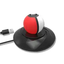 USB Зарядное устройство Док-станция Держатель-стойка зарядный кабель с индикатором состояния зарядки для переключателя Pokeman Pokeball