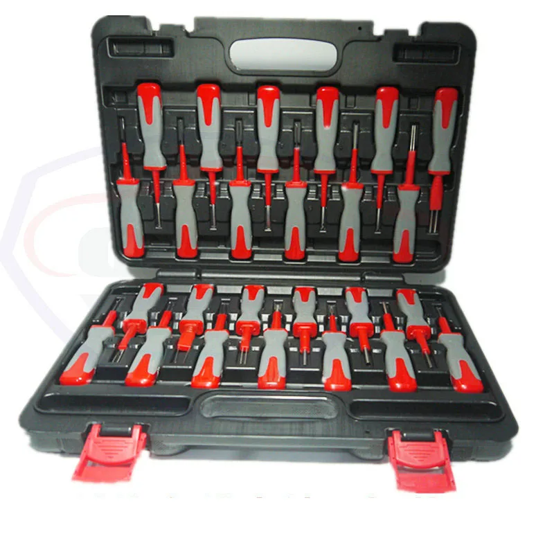 US $85.90 25 In 1 Terminal Removal Tools Release Extractor Crimp Terminal Removal Dismount Tool Kit For Audi Vw Molex Delphi Tyco Amp