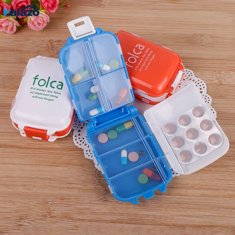 Portable Pill Medicine Storage Box Travel Tablet Pill Case Splitter Storage Bag Organizer Medicine Box Container Holder