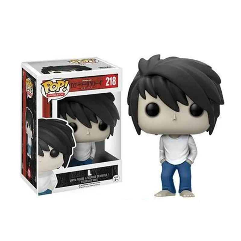 Экшн фигурка Funko POP тетрадь смерти риук Lawliet and (с тортом) игрушки для друзей детей