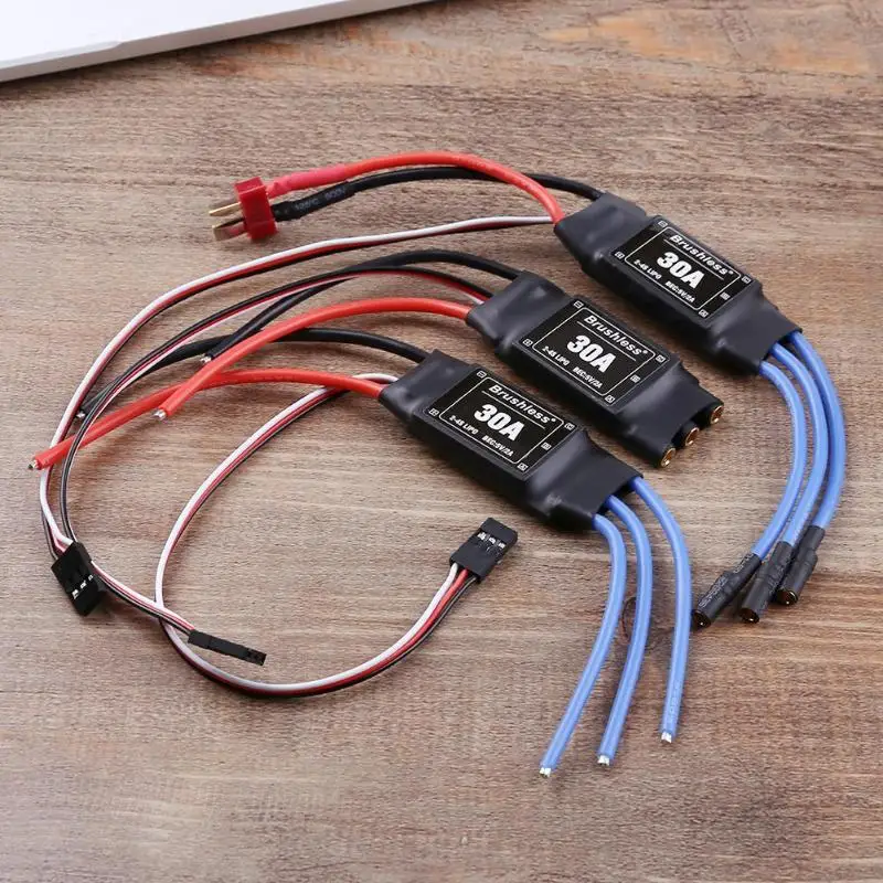 XXD 30A ESC бесщеточный контроллер скорости двигателя для радиоуправляемого