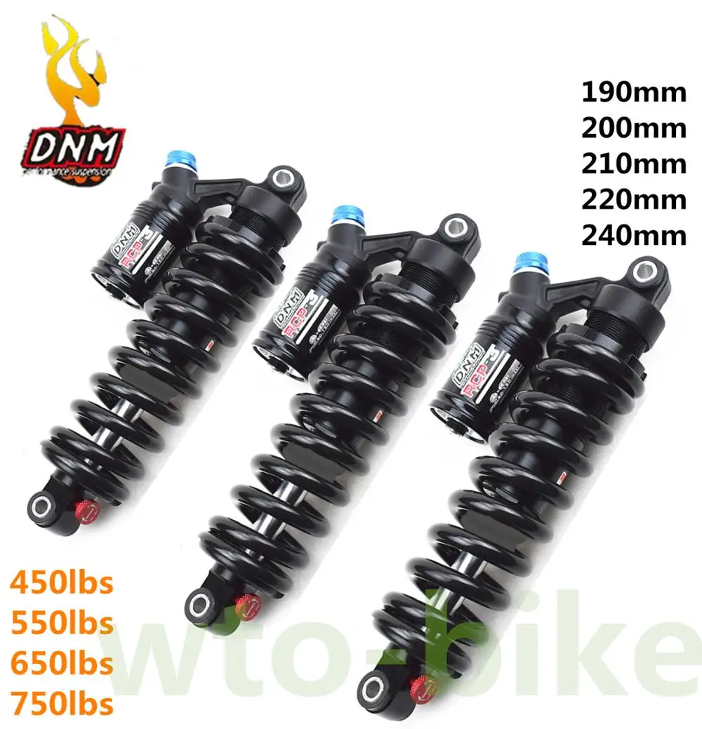 DNM RCP3 2 165 265mm Downhill bike MTB Durable ebike Metal Rear