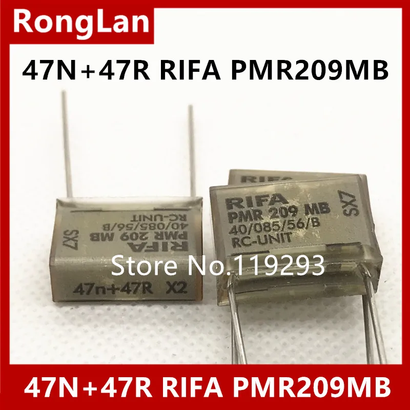 

[BELLA]Capacitance 47n+47R X2 capacitor RIFA PMR 209 MB capacitor 47N 250V-10PCS/LOT