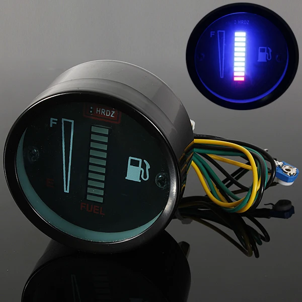 

1Piece 10 LEDS 12V Motorcycle Automobile Aluminum Alloy LED Fuel Level Meter Gauge Fuel Level Sensor