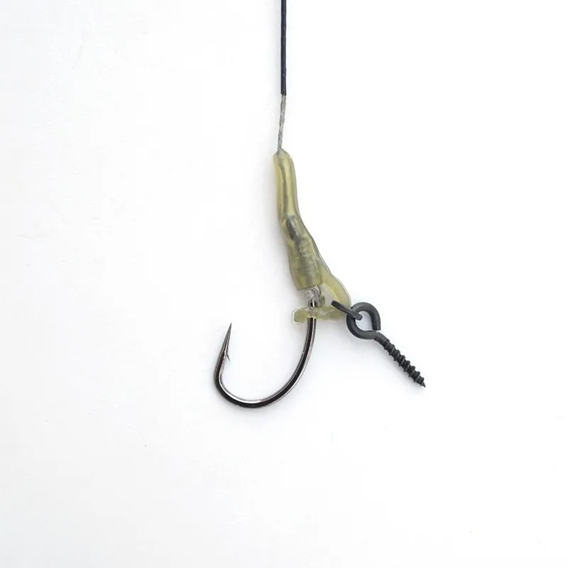 Для рыбалки на карпа Chod Rig 6 шт./компл. черный шуруп для приманки леска с покрытием