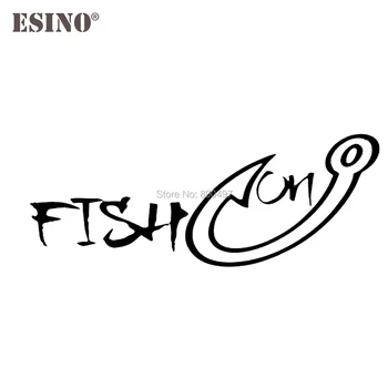 

Newest Design Go Fishing Reflective Creative Auto Decal Cartoon Car Sticker Bumper Body Decal Creative Pattern Vinyl