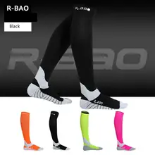 R-BAO Professional Men Women Sports Cycling Socks Compression Socks Running Marathon Hiking Long Socks Autumn Winter Leg Warm marathon cycling running men sports socks outdoor hiking trekking compression socks