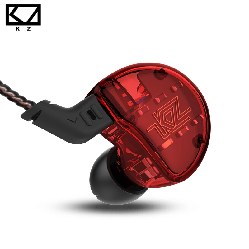 Наушники вкладыши KZ ZS10 динамические гибридные наушники с шумоподавлением Hi Fi