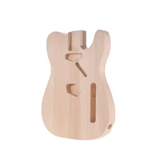 Muslady DIY электрогитара корпус липа материал незавершенный гитарный корпус гитары на заказ части