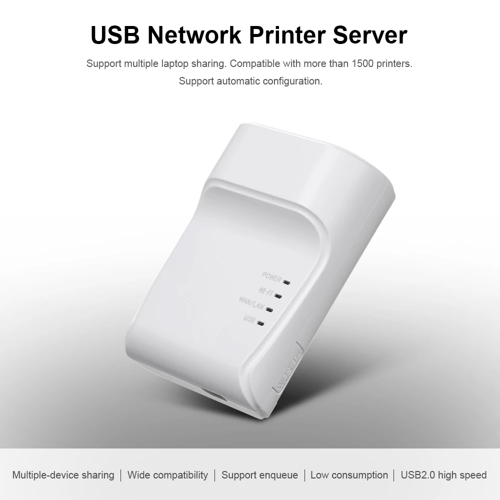 Высокая Скорость USB сервер принтера несколько устройств, имеющих Авто очереди Поддержка струйный принтер/лазерный принтер/Термальность Ptinter