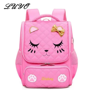

Japanese Primary School Backpacks Mochila Feminina Leather Cute Cat Backpack For Teenagers Girls Kids Women Schoolbag Sac A Dos