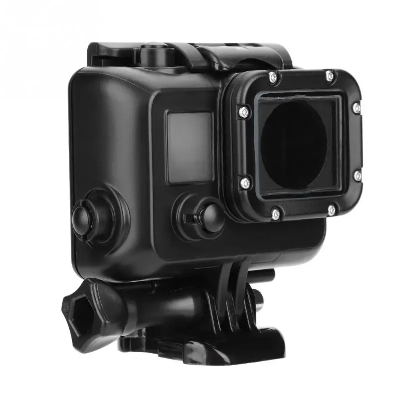 

45m Diving Waterproof Camera Housing Case Protector Cover for Go-pro Hero 3/3+/4 High Quality