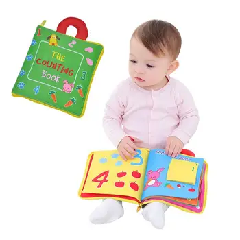 

Soft Books Infant Early Cognitive Development My Quiet Bookes Baby Goodnight Educational Unfolding Cloth Book Activity