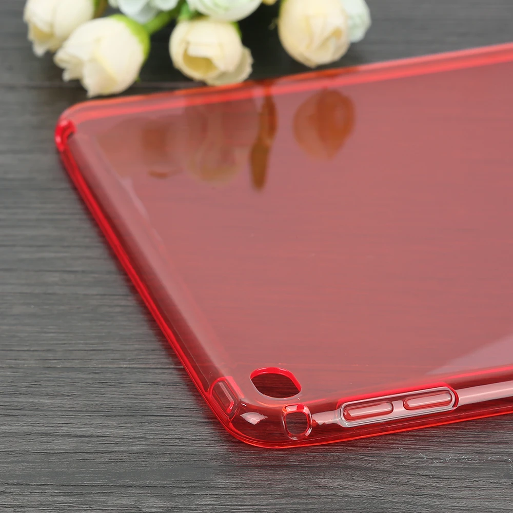 Силиконовый чехол для IPad 2 3 4 5 6 Air 1 Mini Прозрачный Мягкая задняя крышка из ТПУ