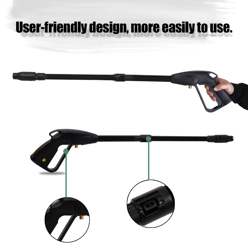 

High Pressure Power Washer Spray Nozzle Adjustable Water Machine Home Washing Accessories for Car Garden Cleaning Accessories