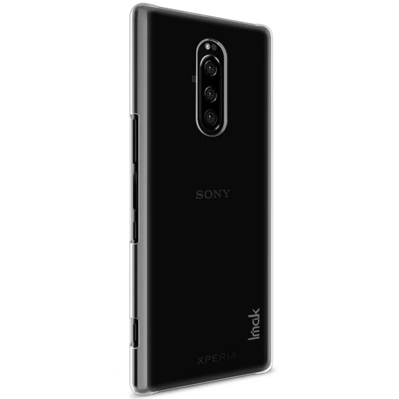 Прозрачный чехол Imak Air для Sony Xperia 5 1 ii твердый пластиковый из поликарбоната II 10
