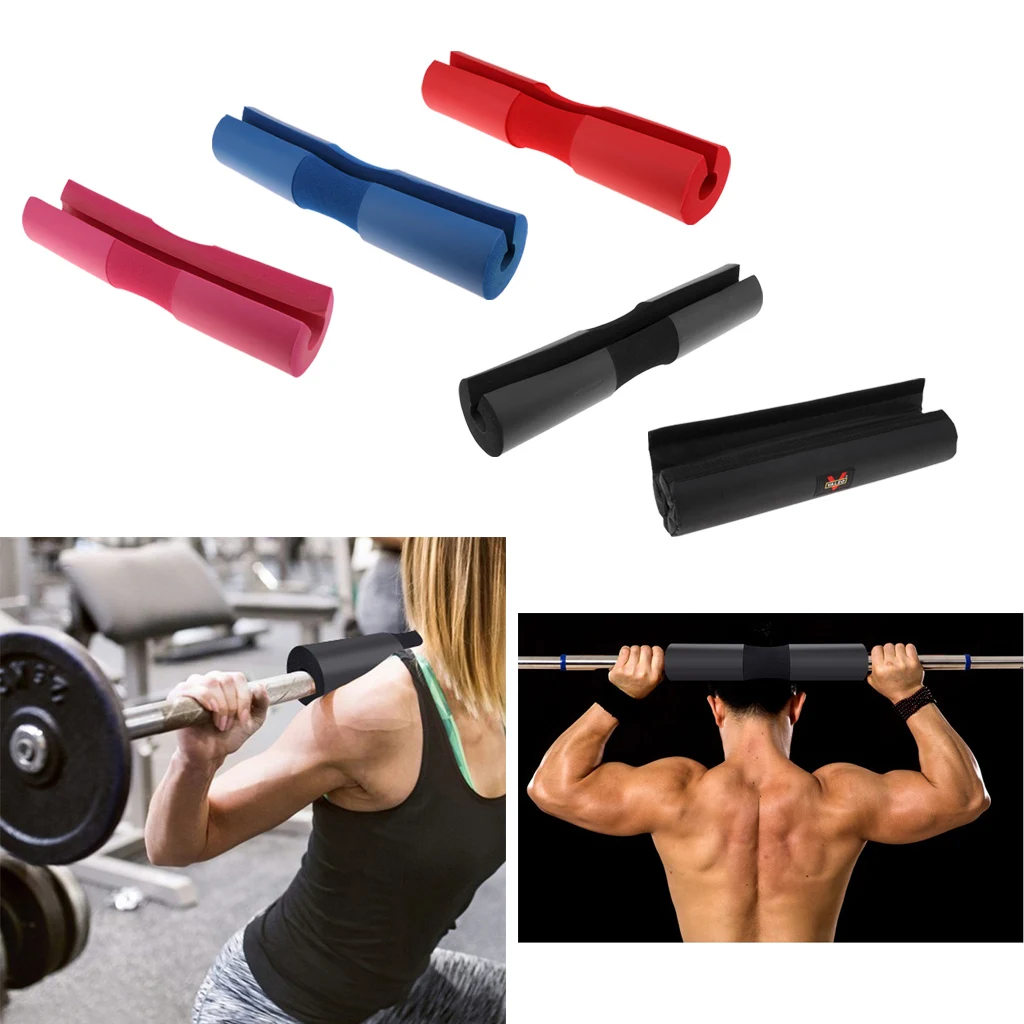 

Barbell Squat Pad for Lunges & Weight Lifting Handle Grip Cushion Neck & Shoulder Protective Foam for Women and Men