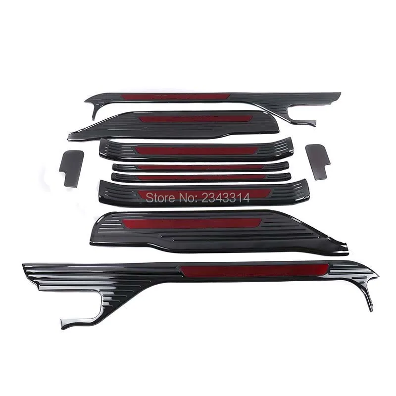 

For 2019 Toyota Previa Stainless Steel Door Sill Scuff Kick Plate Protector Trim Guard Pedal Sticker Cover Car Styling Accessory