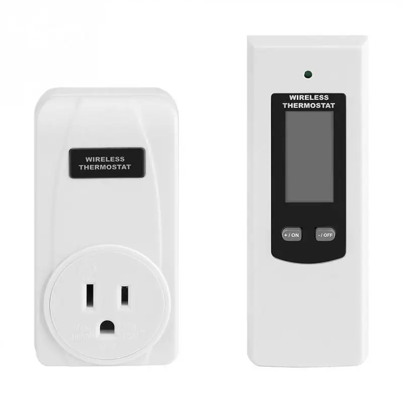 

1 Set Wireless Thermostat Heating and Cooling Room Temperature Controller with Remote Control Constant Temperature Controller