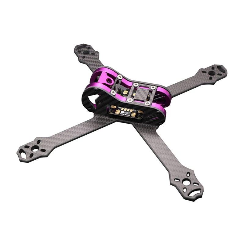 

JMT HXM 215 FPV Frame Kit 215MM Wheelbase Carbon Fiber Rack with PBD Distribution Board For DIY FPV Racing Drone Quadcopter Part