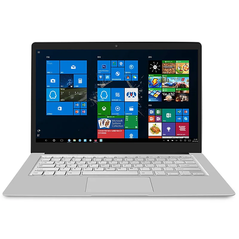 Джемпер EZbook S4 Тетрадь 14 ''Windows 10 Intel Apollo Lake N4100 4 ядра 8 GB Оперативная память 256 GB SSD 0.3MP Фронтальная камера офисные ноутбуки