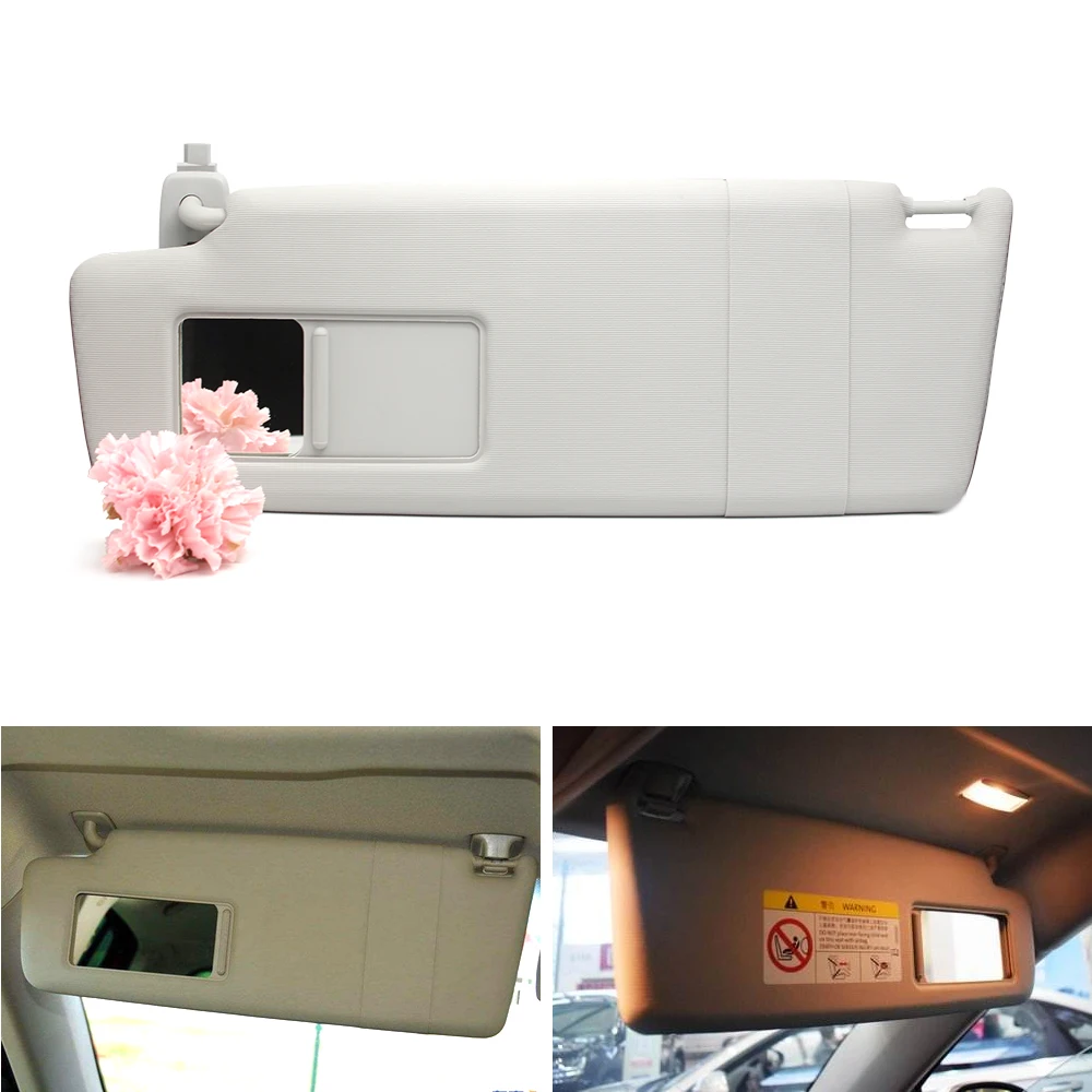 

5ND857551, 5ND857552 Car Front Left / Right Sun Visor Panel With Makeup Mirror For VW Tiguan 2009 2010 2011 2012 2013 2014 2015