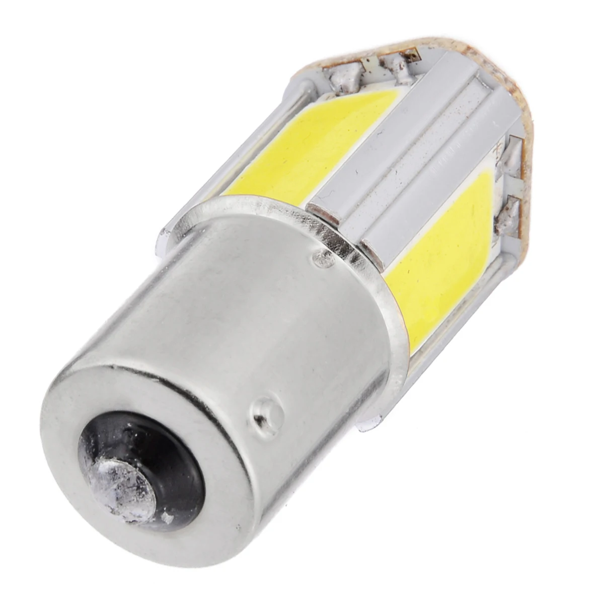 Супер яркий 1156 LED Ba15S P21W Bau15s 4 Cob светодиодный автомобильный фонарь DC 12V Белый