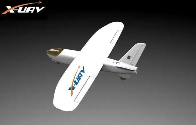 X-uav Mini Talon EPO 1300 мм размах крыльев V-tail UAV White air FPV RC модель Радиоуправляемый пульт дистанционного управления fpv Самолет комплект