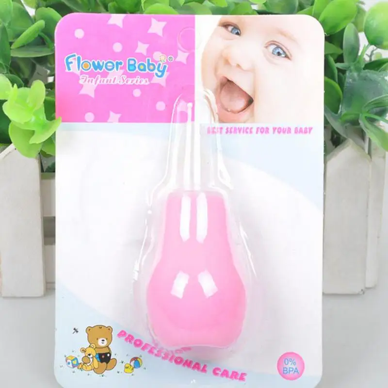 Nasal Aspirator Baby Nose Care Liquid Silicone Non-toxic Snot Sucker