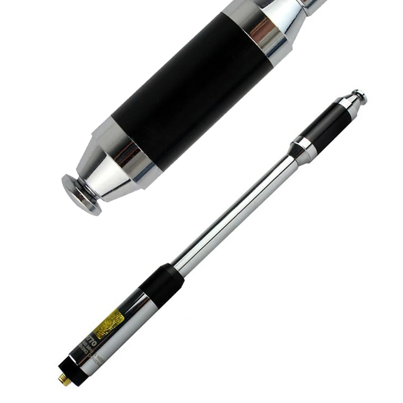 RH770 Dual Band 144/430MHz High Gain SMA-Female Telescopic Antenna For BAOFENG UV-5R UV-82 BF-888S WALKIE TALKIE RH-770 parts