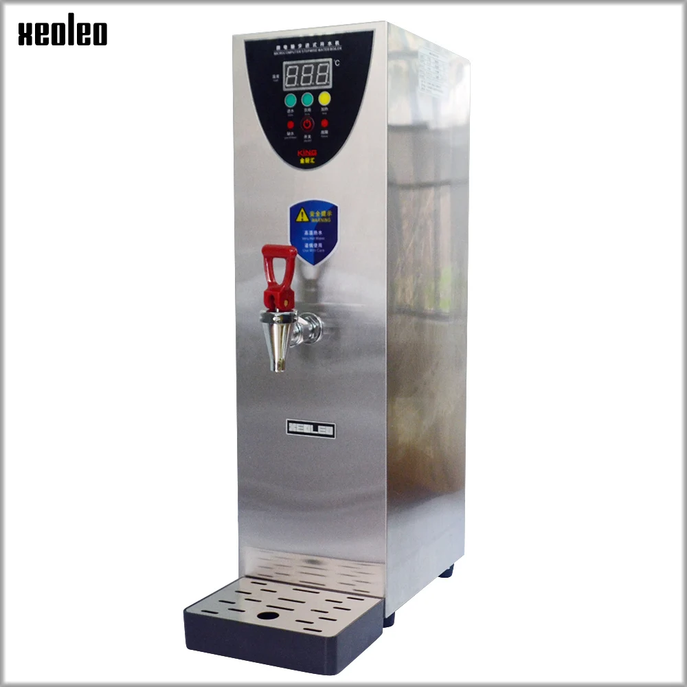 Xeoleo 10L Hot Water dispenser Commercial Hot Water machine 35L/H Stainless steel Water boiler for bubble tea shop 2500W Xeoleo 10L Hot Water dispenser Commercial Hot Water machine 35L/H Stainless steel Water boiler for bubble tea shop 2500W