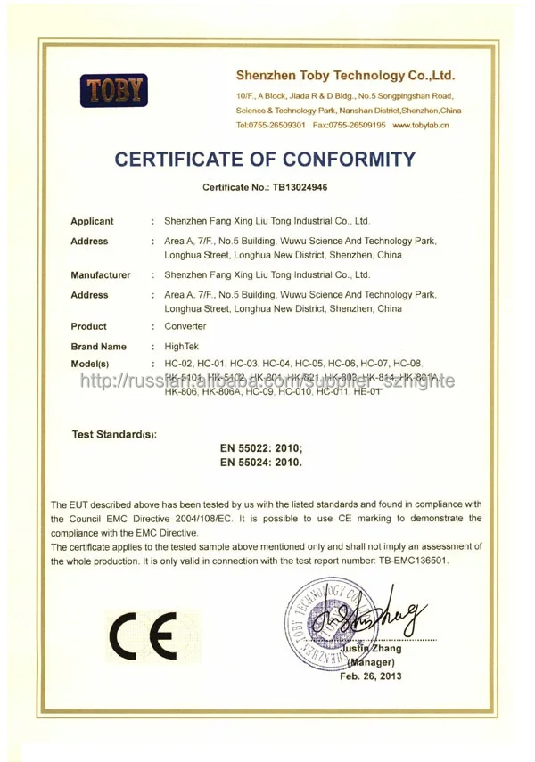 Converter CE