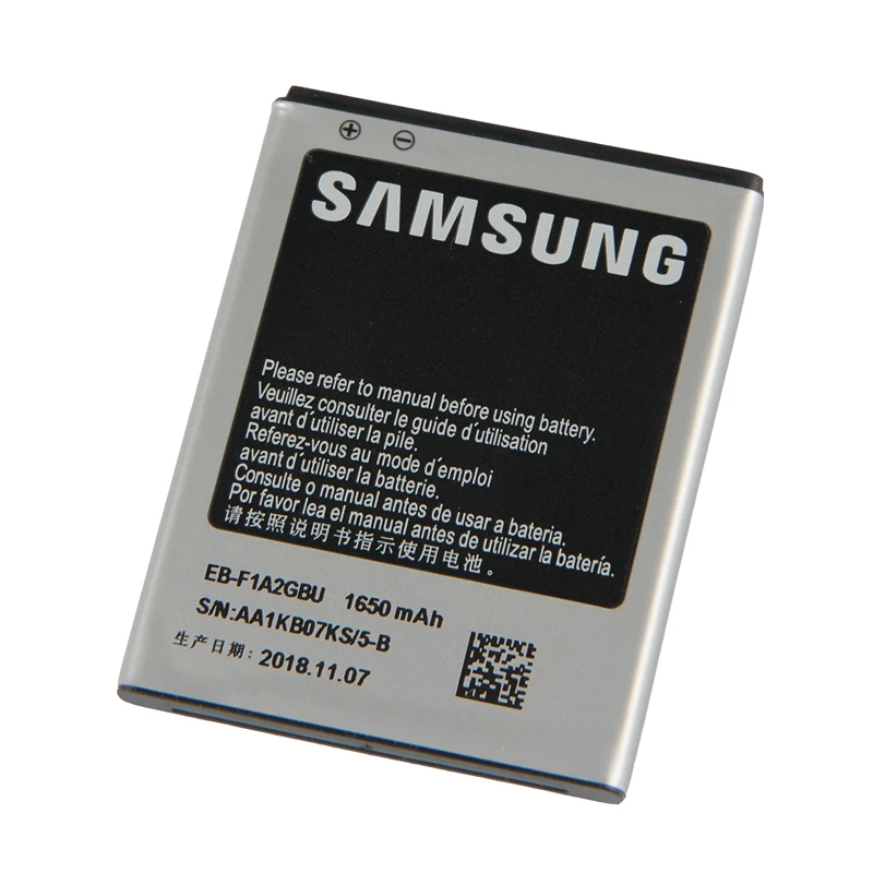 Оригинальный аккумулятор Samsung высокого качества для I9100 I777 I9050 B9062 I9108 I9103 1650