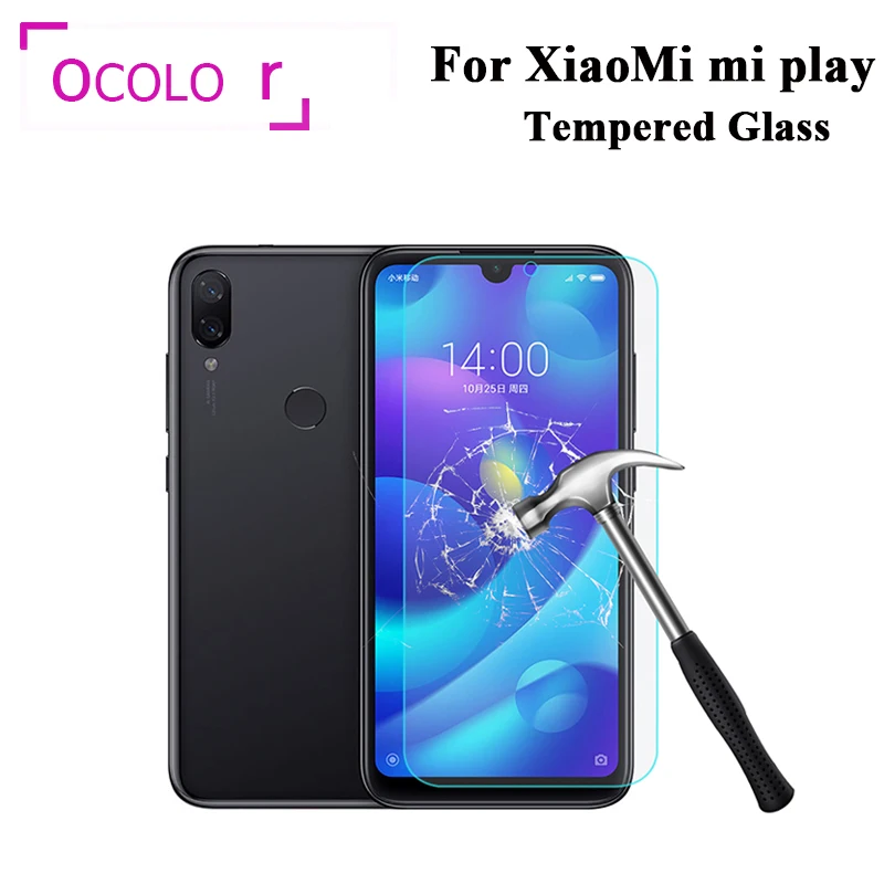 Ocolor для Xiaomi Mi play стальная закаленная Защитная пленка стекла Запасная аксессуары