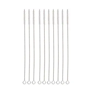

Drink Straw Cleaning Brush, Nylon Bottle Brush Tube Brush Pipe Cleaning Brushes, Set of 10