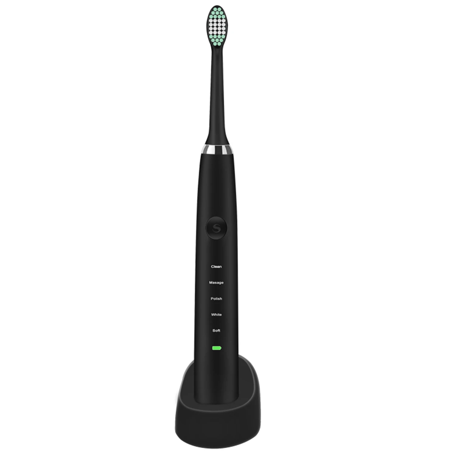 USB аккумуляторная электрическая зубная щетка, Sonic Вибрационный электрическая зубная щетка, IPX7 Водонепроницаемый Электрический toothbrush-EDS7000 +