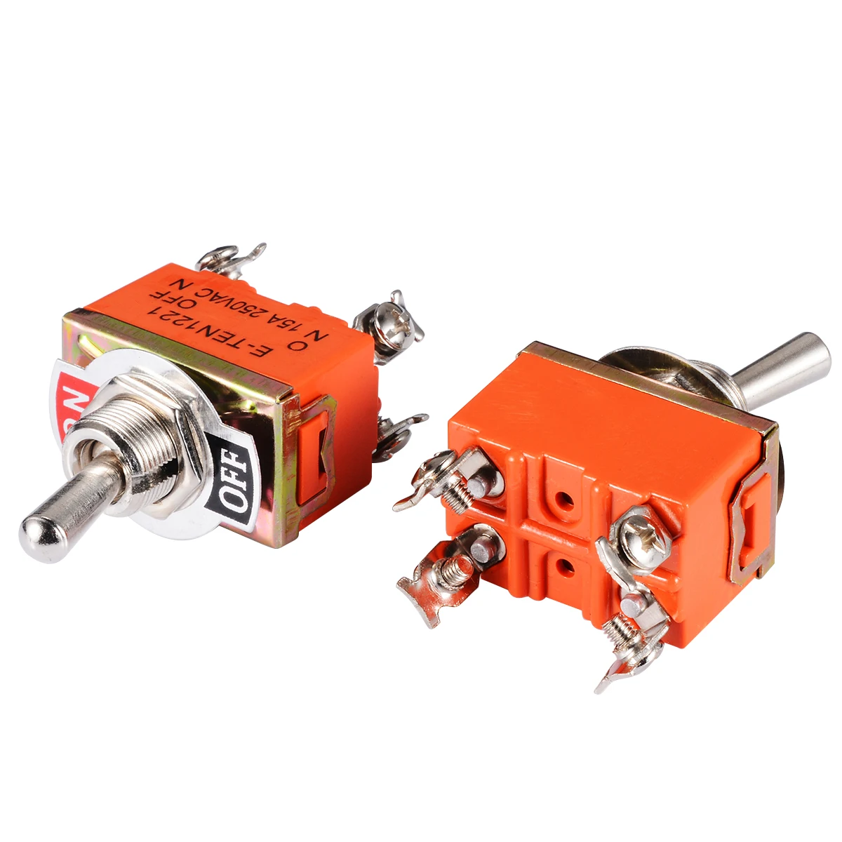 Interruptor de Palanca En Miniatura de 2 Posiciones 12 Terminales On On Conector 3A 250VAC