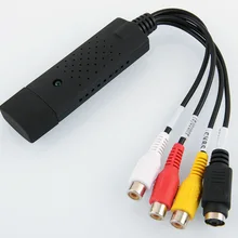 USB 2,0 аудио/видео конвертер-оцифровать и изменить видео с любого аналогового источника, включая видеомагнитофон, VHS, DVD