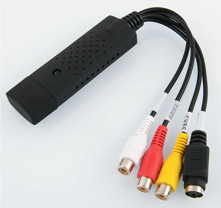 USB 2 0 Audio Video Converter Digitize and Edit Video from Any Analog Source Including VCR