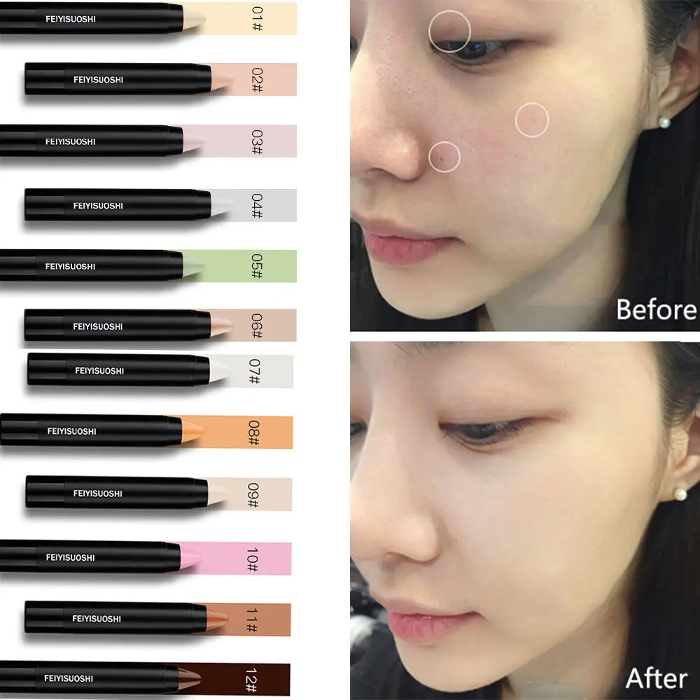 

Bronzers Makeup Highlighter Contour Cream Stick Pro Face Foundation Concealer
