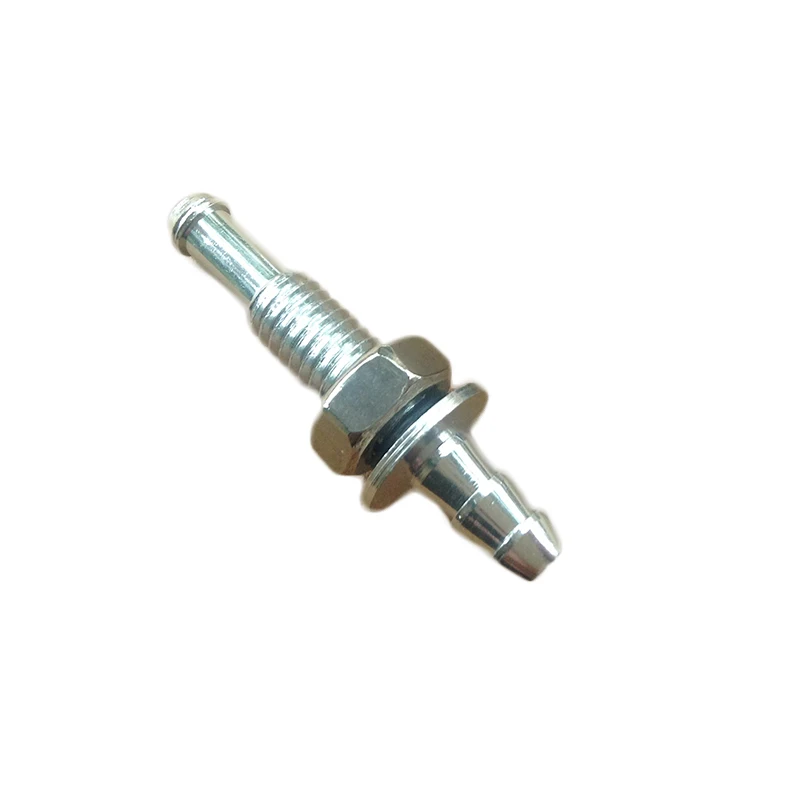 

Silver Water Nipples L35mm M6 Thread RC Boat Fuel Nozzles For 4*7mm Tubes