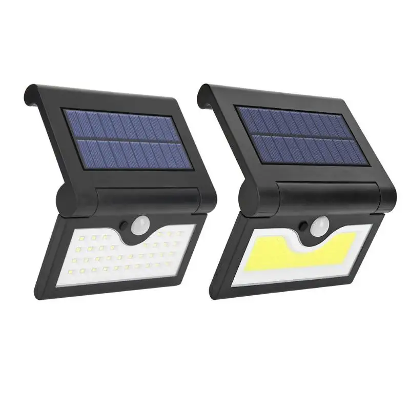 

Foldable Solar LED Wall Light IP65 Waterproof Human Motion Sensor Street Yard Path Outdoor Home Garden Security Wall Lamp new
